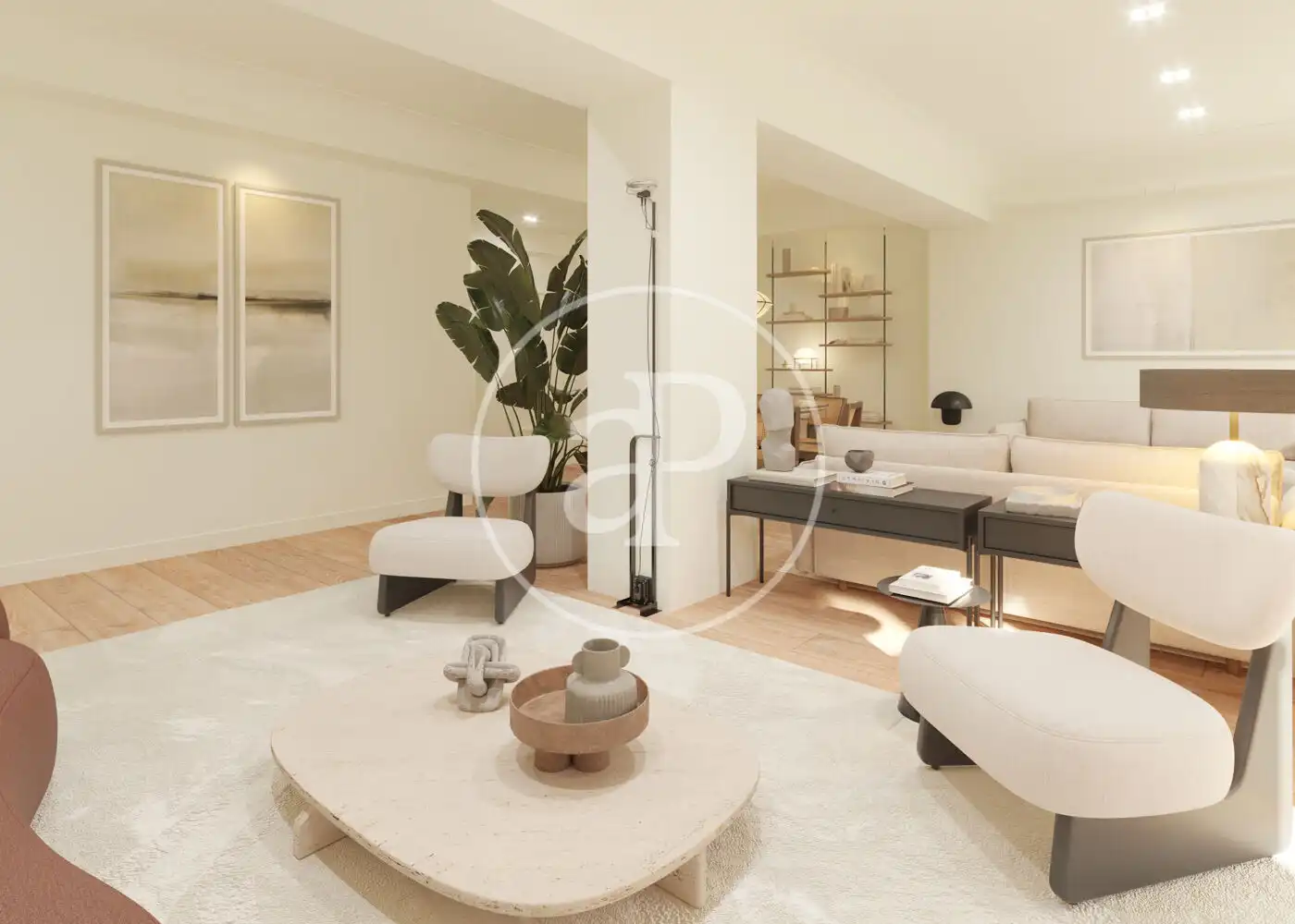 Sala de estar de Piso en venta en Madrid con Aire acondicionado, Calefacción y Terraza
