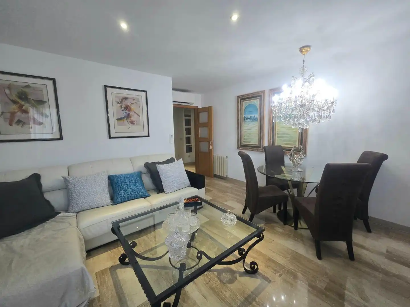 Sala de estar de Piso en venta en  Palma de Mallorca con Aire acondicionado, Calefacción y Terraza