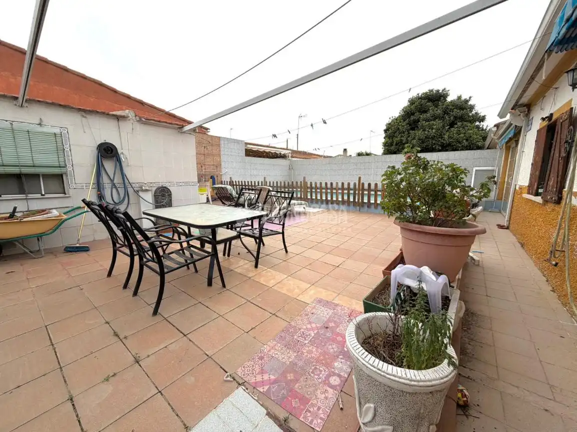 Terraza de Casa o chalet en venta en San Martín de la Vega con Calefacción, Jardín privado y Terraza