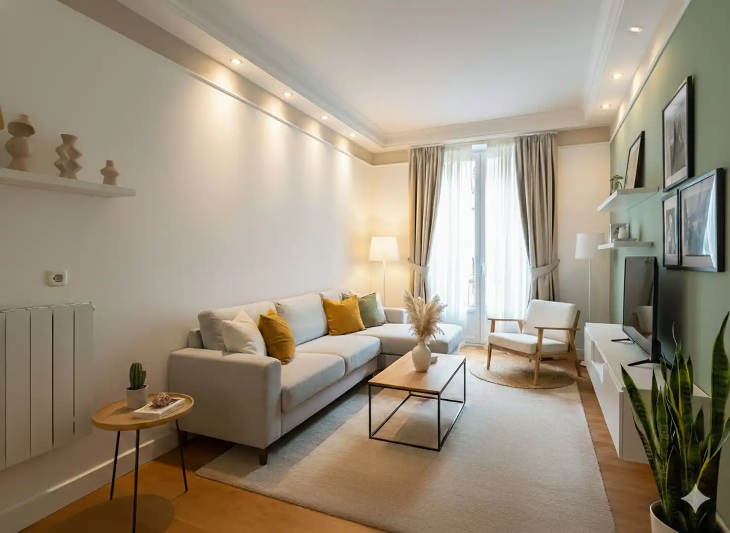 Sala de estar de Piso en venta en Donostia - San Sebastián  con Calefacción y Terraza