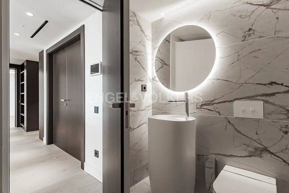 Baño de Casa o chalet en venta en Barcelona con Aire acondicionado, Calefacción y Jardín privado