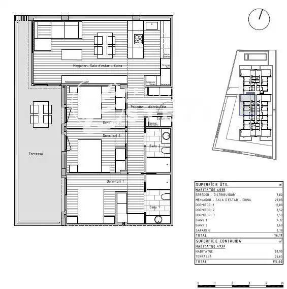 Penthouse with pool for sale in COSTA DAURADA, imagen 25