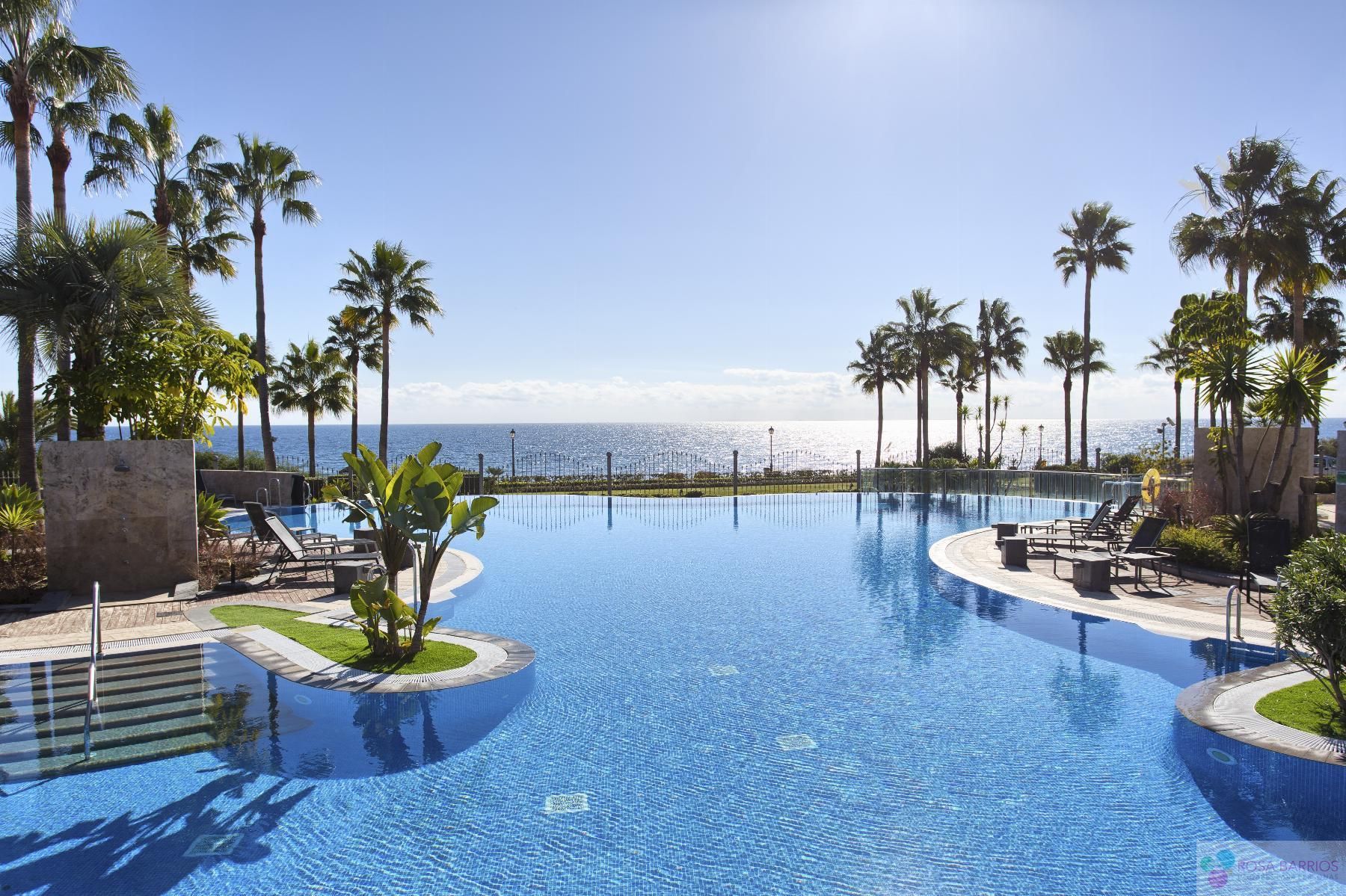 Swimming pool of Apartment for sale in Estepona  with Air Conditioner, Terrace and Storage room