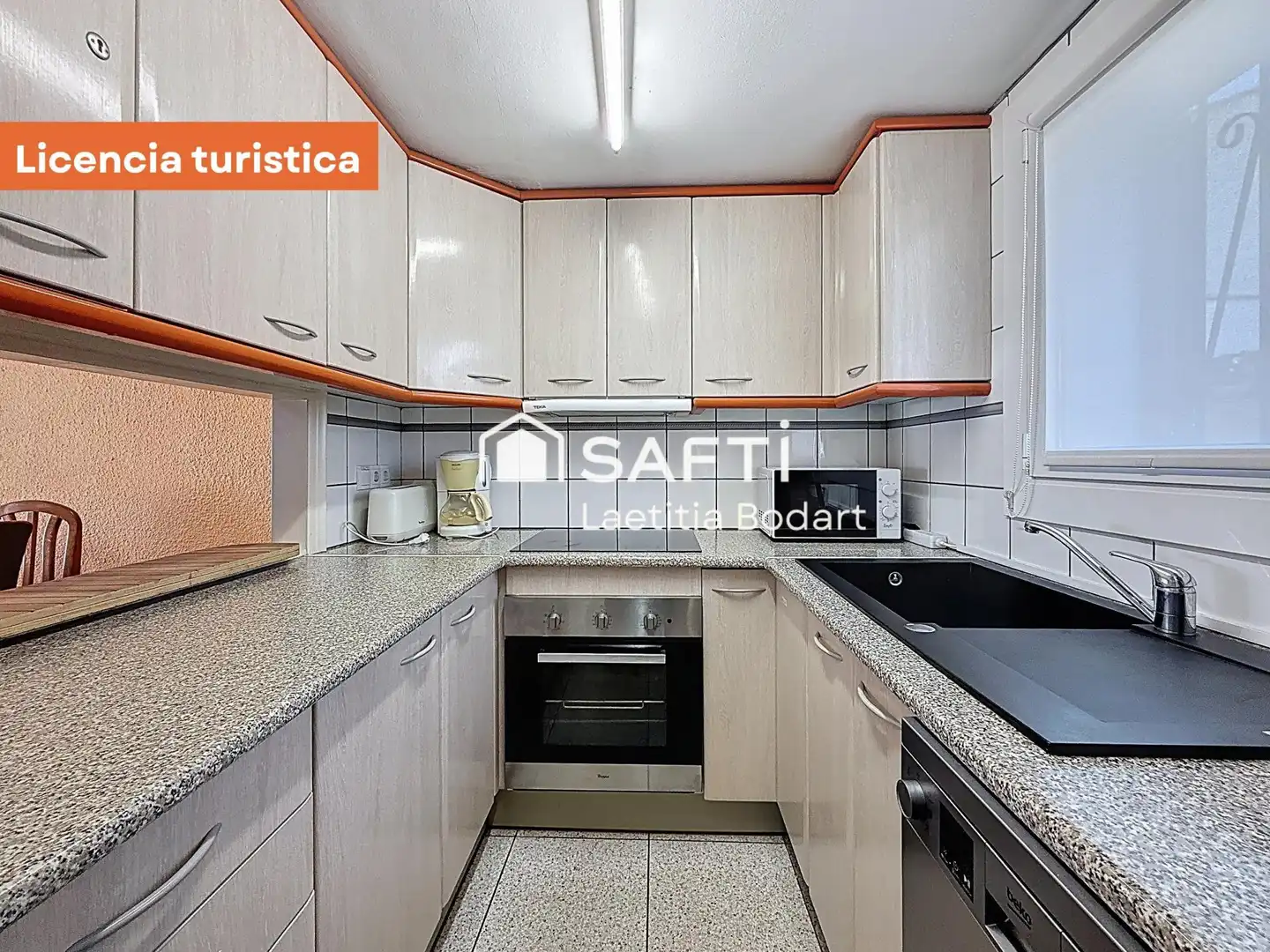 Cocina de Casa adosada en venta en Empuriabrava con Aire acondicionado, Calefacción y Terraza