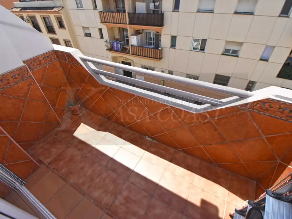 Balcony of Flat for sale in Mijas  with Air Conditioner, Private garden and Terrace