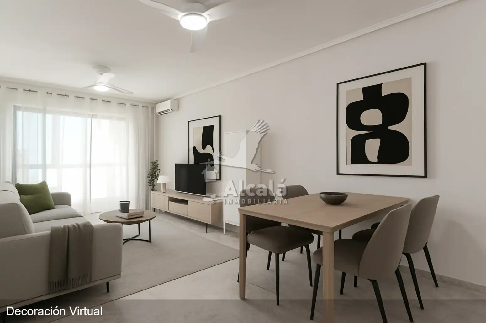 Wohnzimmer von Wohnung zum Verkauf in Ocaña mit Heizung, Privatgarten und Terrasse