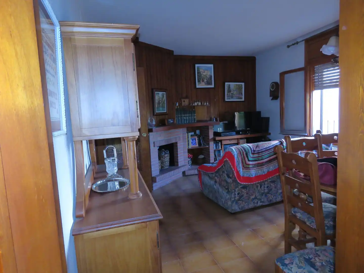Living room of Houses for sale in Alcover  with Heating, Private garden and Terrace