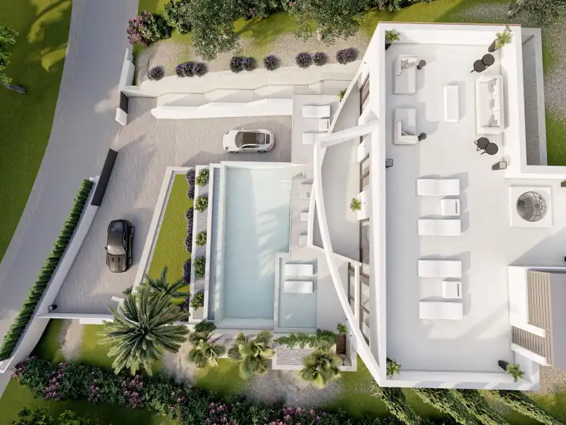 Piscina de Casa o xalet en venda en Altea amb Traster i Piscina