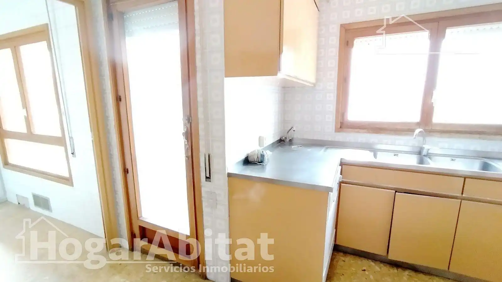 Küche von Wohnung zum Verkauf in L'Olleria mit Terrasse und Balkon