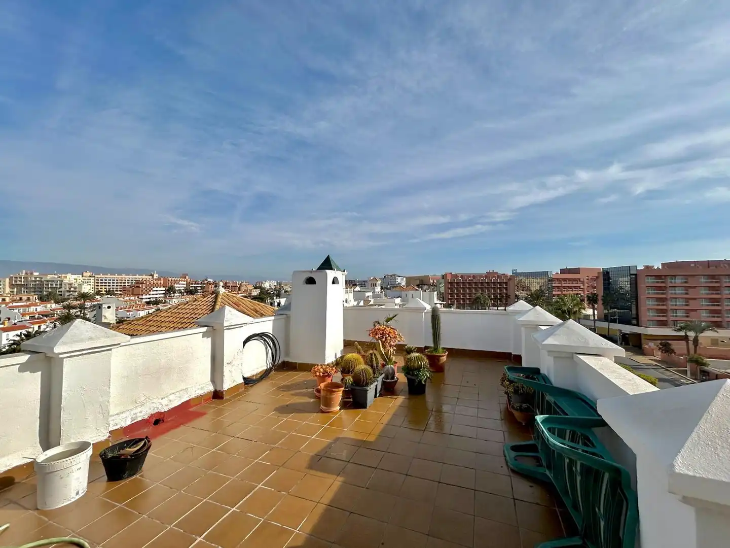 Terrace of Attic for sale in Roquetas de Mar  with Private garden, Terrace and Furnished