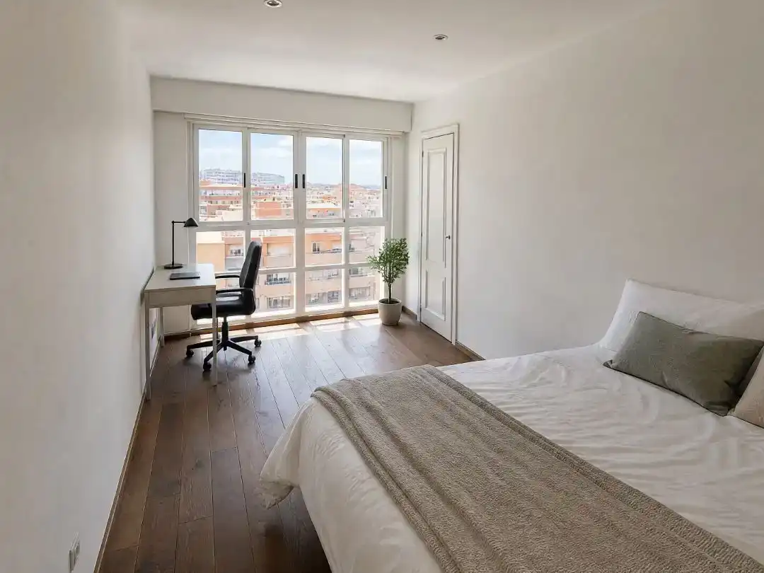 Dormitori de Pis en venda en Valencia amb Aire condicionat, Parquet i Piscina