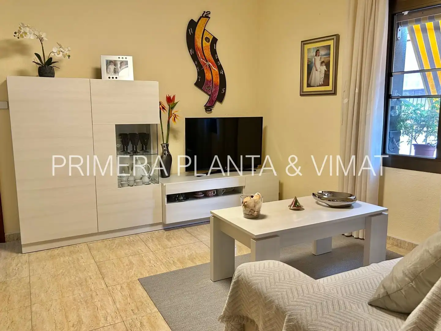 Sala d'estar de Pis en venda en Mataró amb Aire condicionat i Calefacció