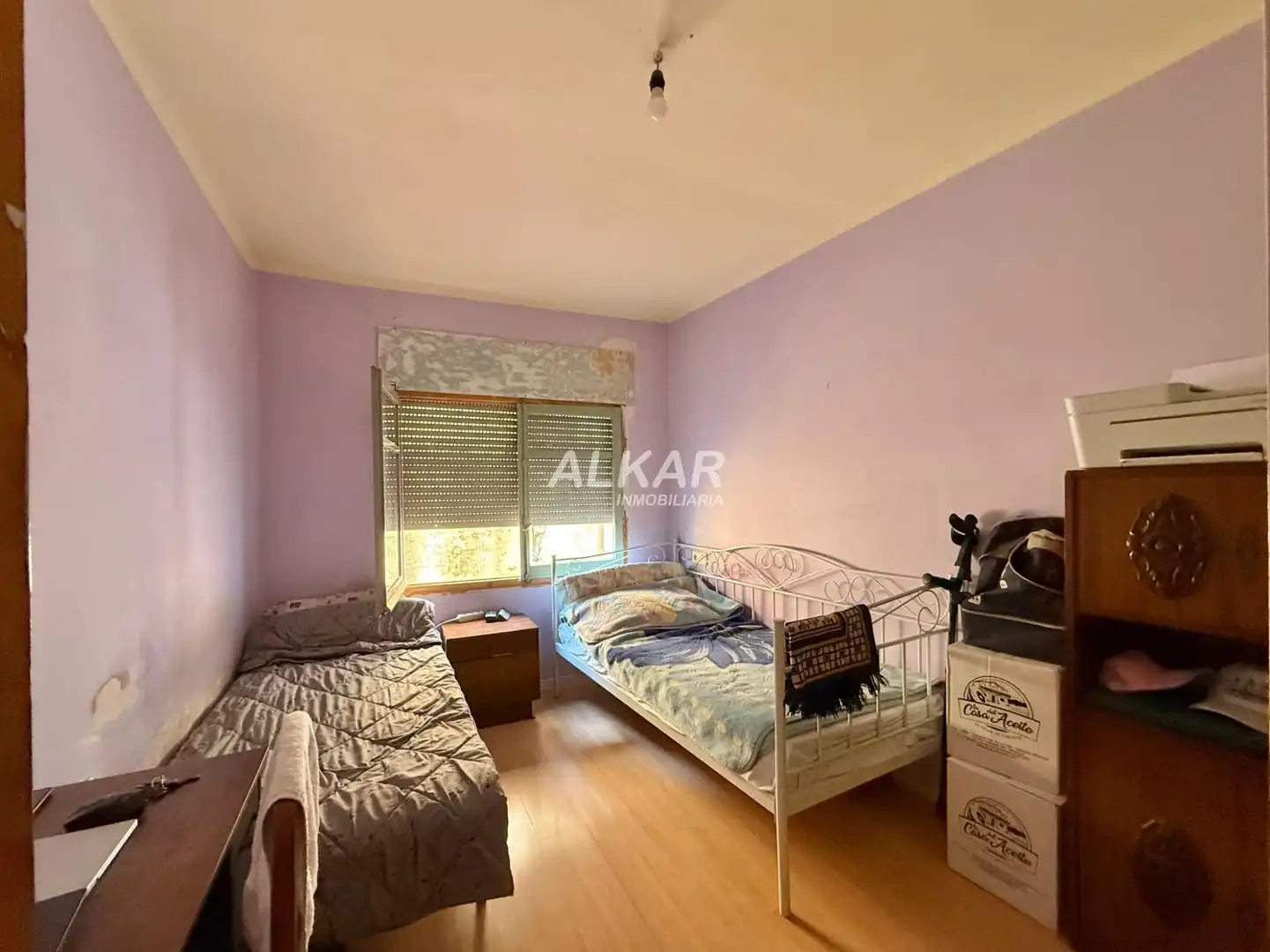 Bedroom of Flat for sale in Tudela  with Parquet flooring