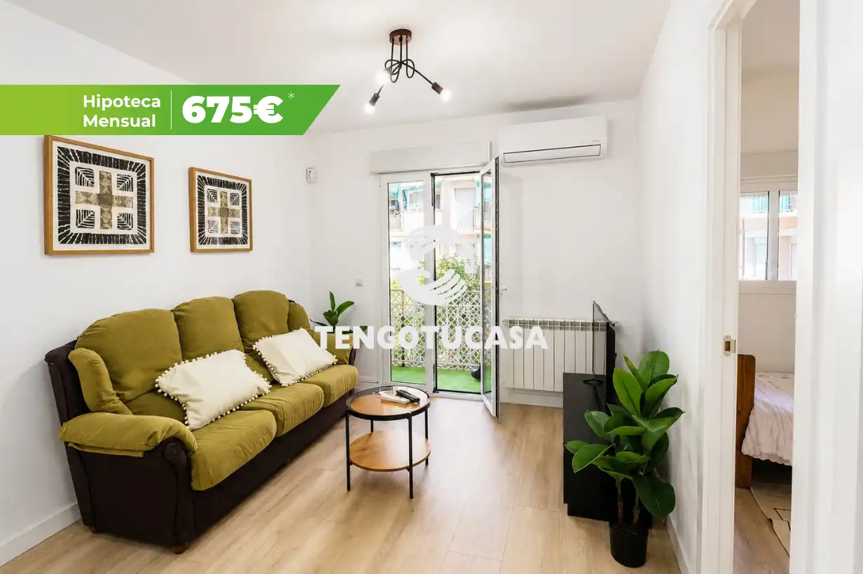 Sala d'estar de Pis en venda en Madrid amb Aire condicionat, Calefacció i Terrassa