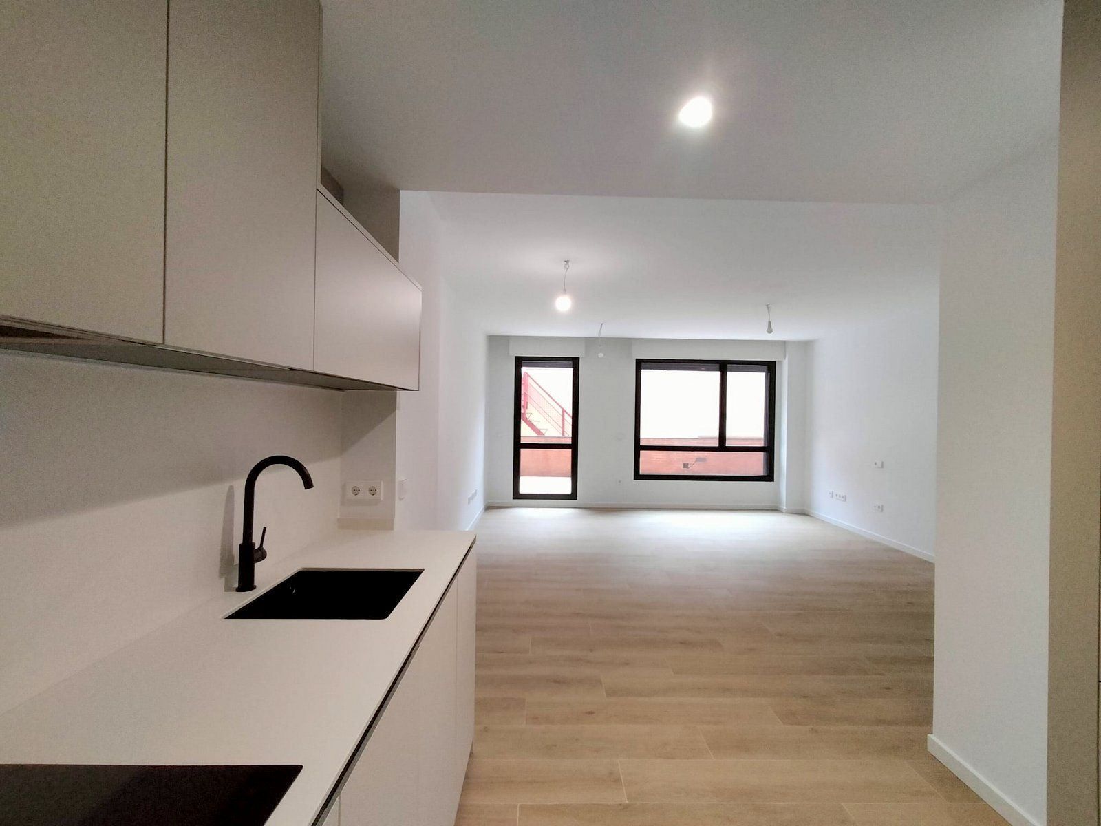 Cuina de Loft de lloguer en  Madrid Capital amb Aire condicionat i Calefacció