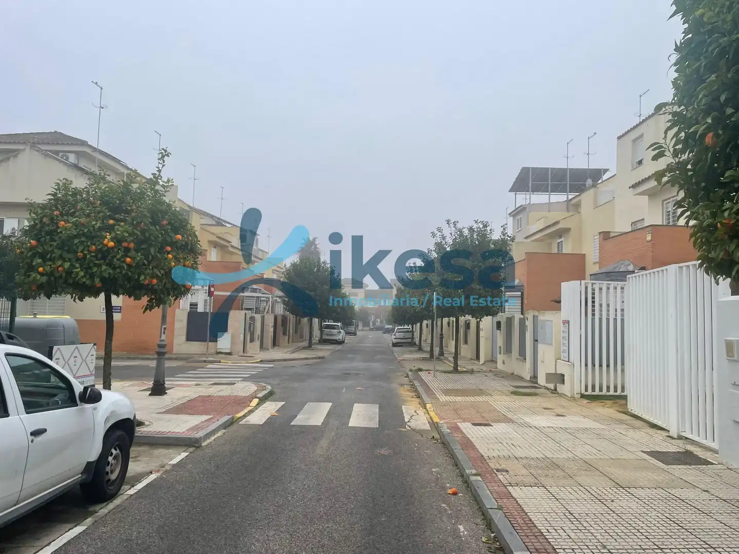 Vista exterior de Casa adosada en venta en Castilleja de la Cuesta con Aire acondicionado