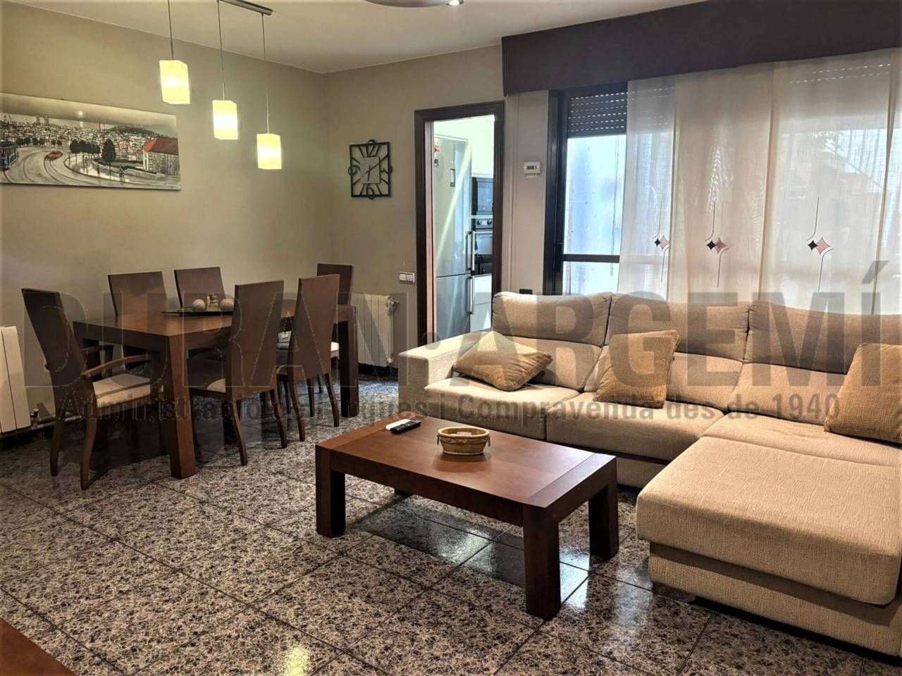 Living room of Flat for sale in Terrassa  with Heating and Terrace