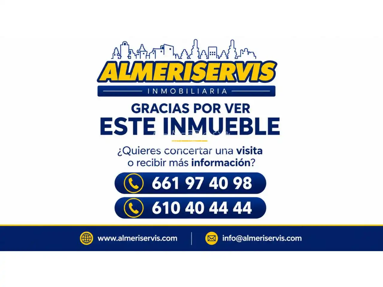 Vista exterior de Casa adosada en venta en El Ejido con Aire acondicionado y Terraza