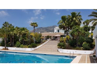 Casa amb piscina en venda a Mijas pueblo