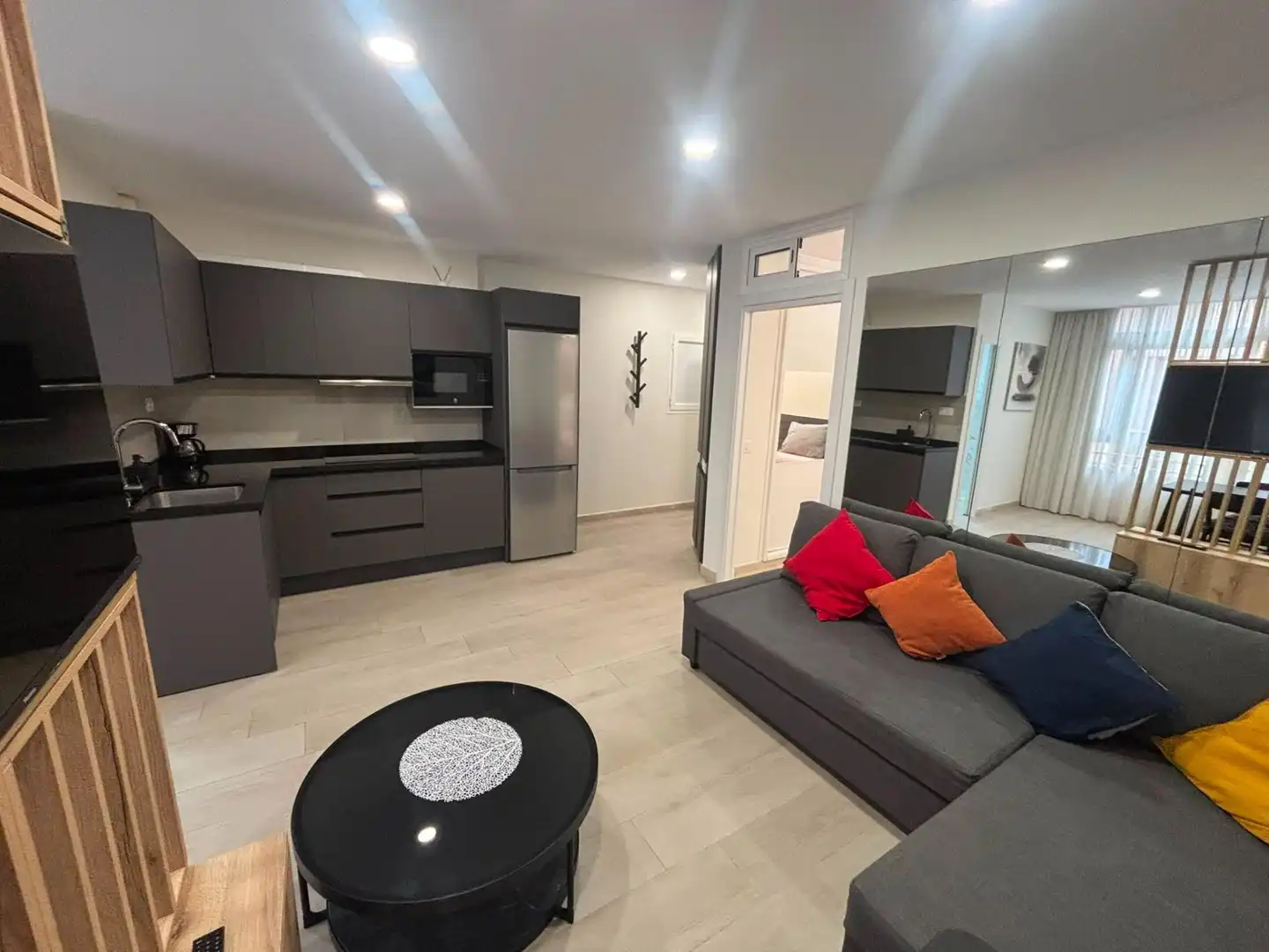 Sala de estar de Piso en venta en Las Palmas de Gran Canaria