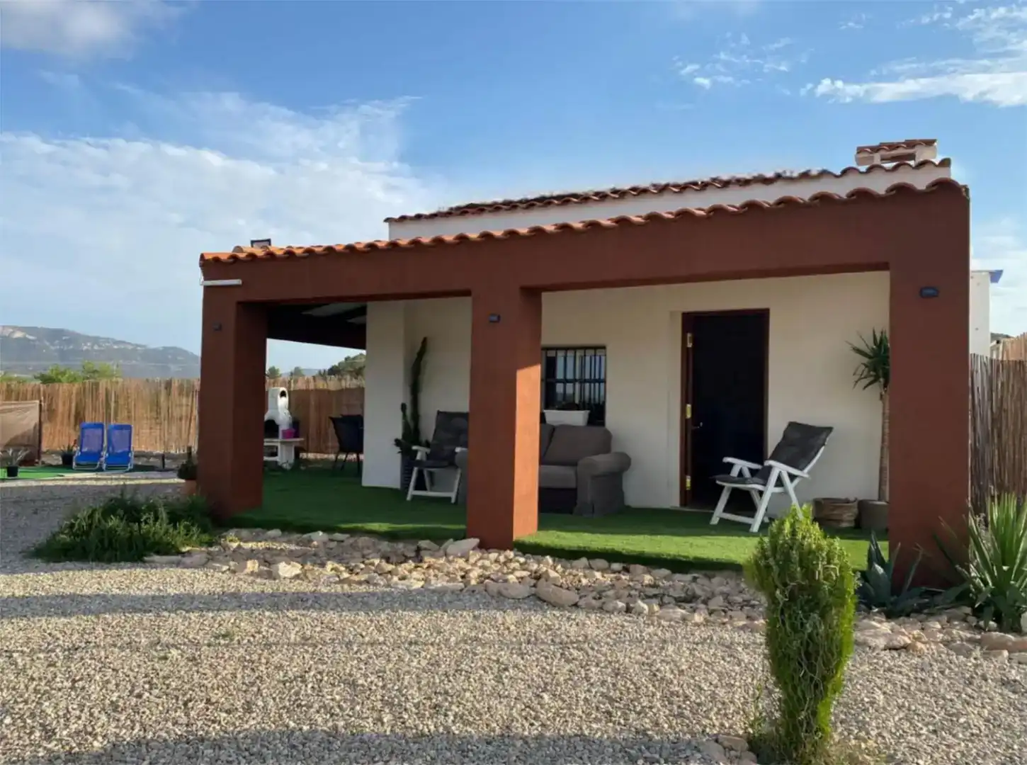 Terraza de Casa o chalet en venta en Cañada con Jardín privado, Piscina y Amueblado