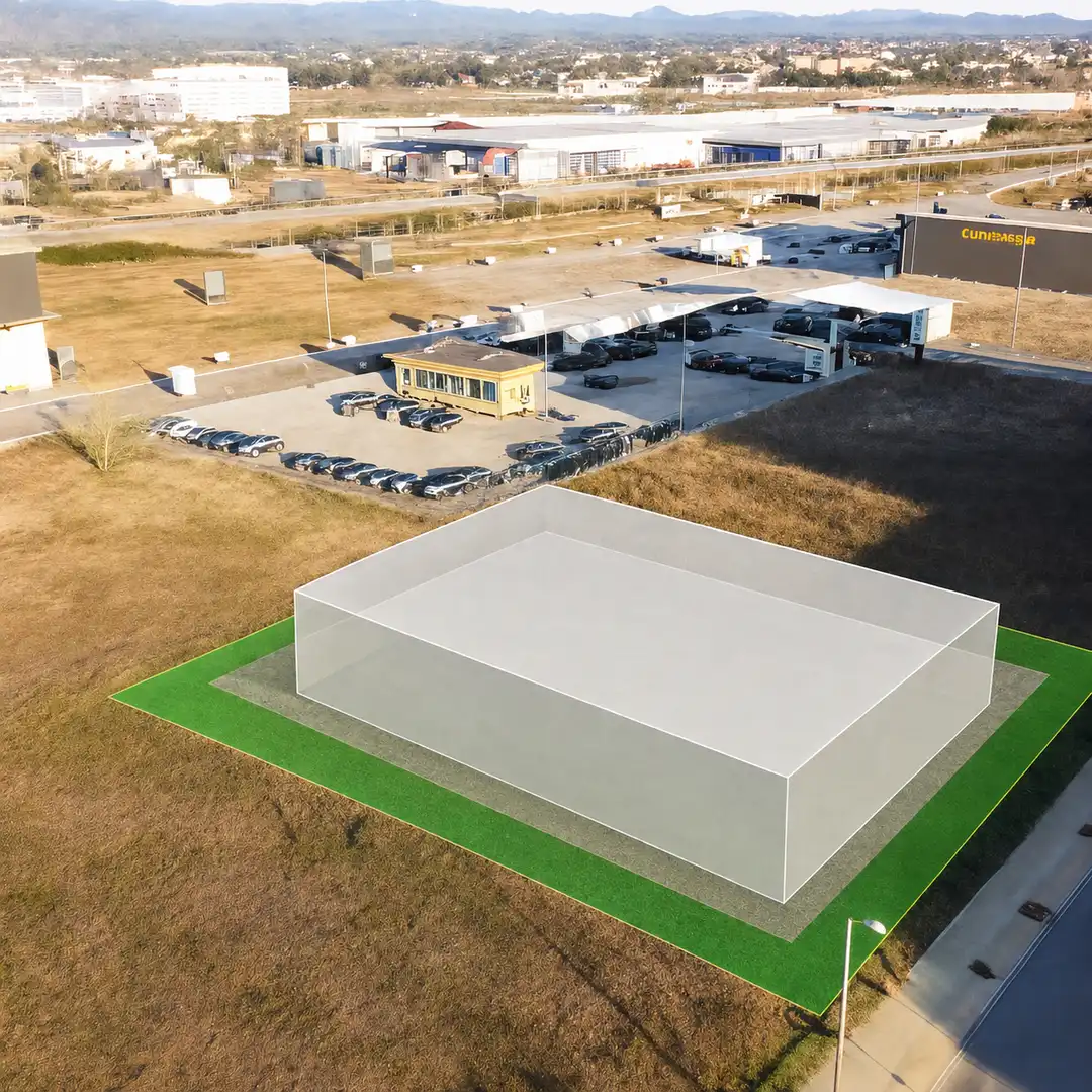 Außenansicht von Fabrik Grundstücke zum Verkauf in Salt