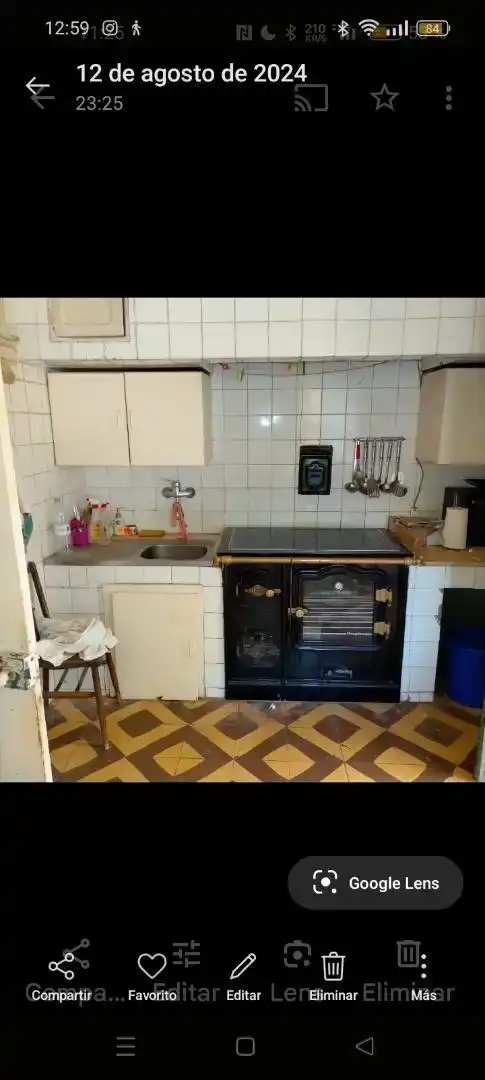 Cuina de Casa adosada en venda en O Rosal  