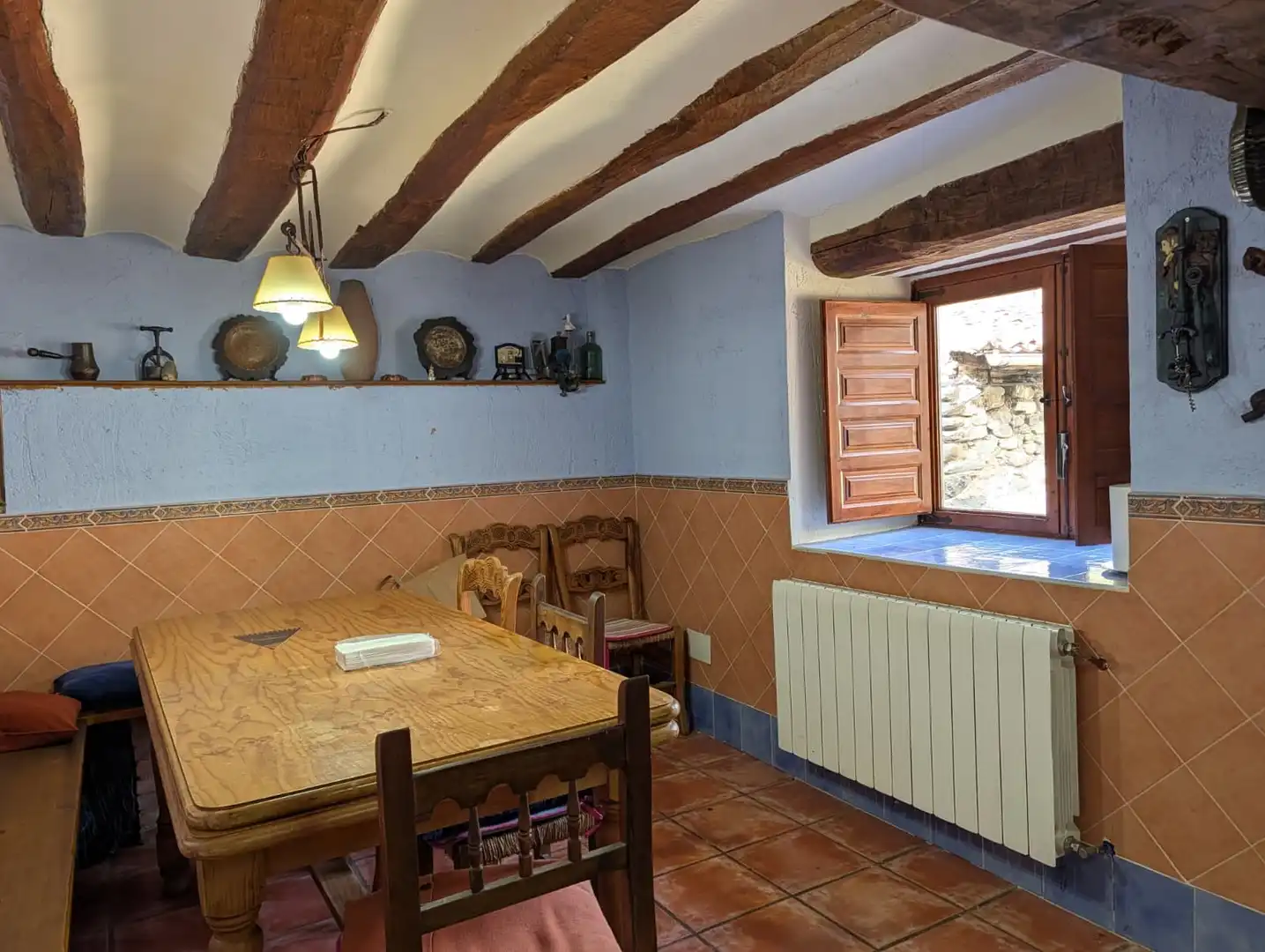 Cuina de Casa o xalet en venda en Ezcaray amb Calefacció, Jardí privat i Moblat