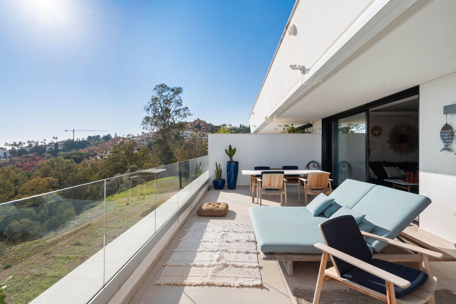 Terrassa de Apartament en venda en Marbella amb Traster, Moblat i Alarma