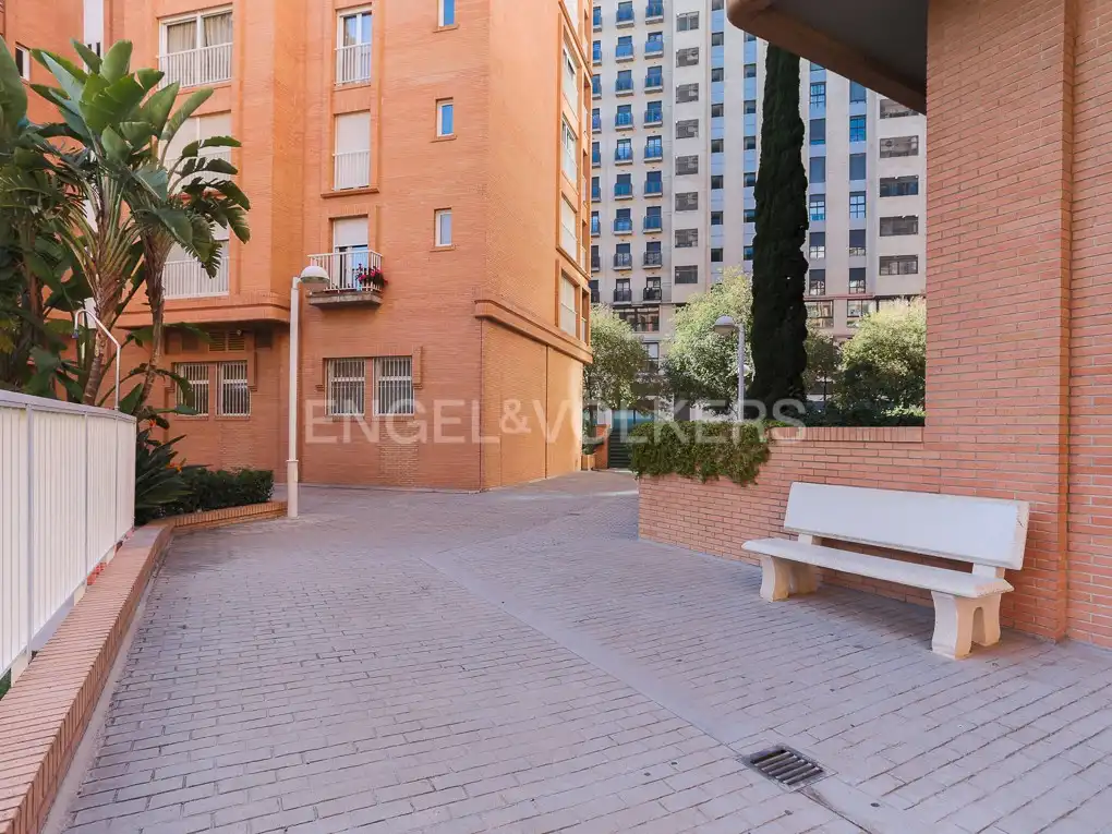 Terrassa de Àtic de lloguer en Valencia amb Aire condicionat, Calefacció i Parquet