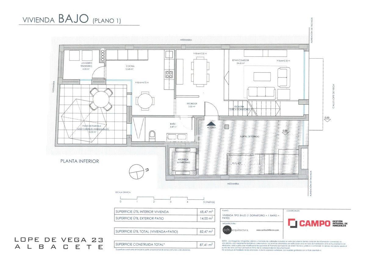 Dúplex en venda en  Albacete Capital amb Aire condicionat, Calefacció i Terrassa