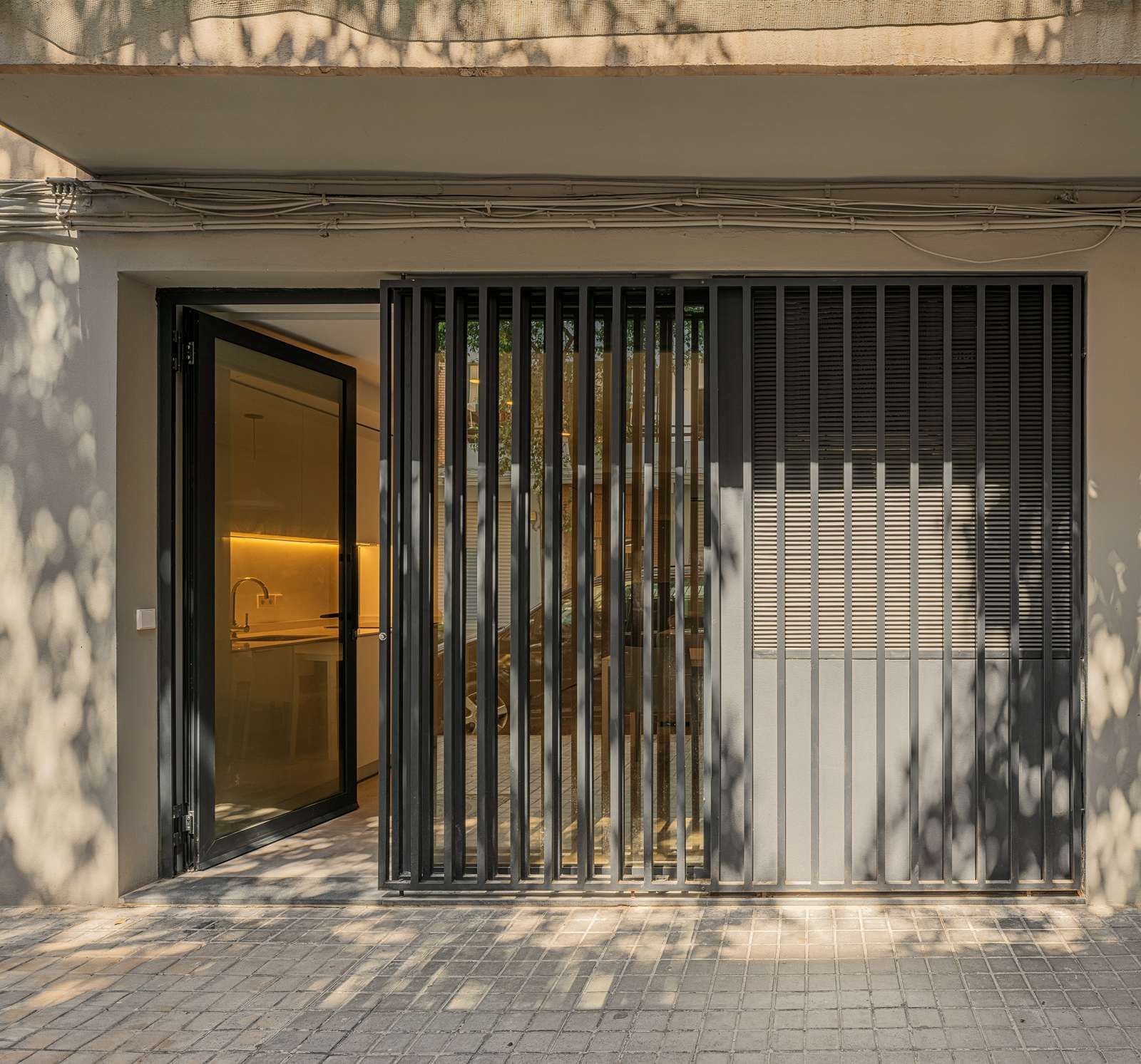 Vista exterior de Estudi per a compartir en  Valencia Capital amb Aire condicionat i Terrassa