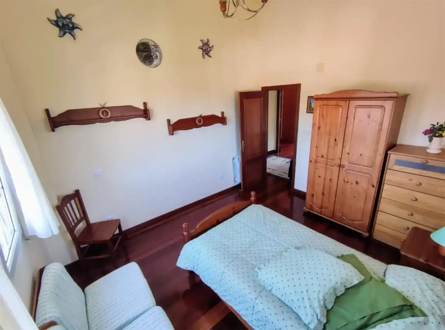 Bedroom of Flat for sale in Argoños   with Private garden, Parquet flooring and Furnished