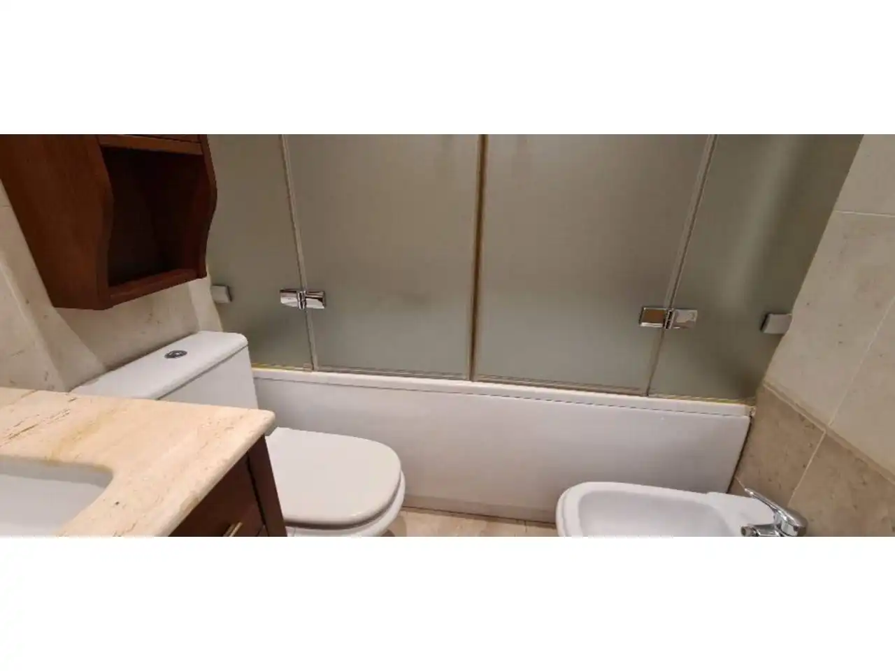 Bathroom of Apartments for rent in  Logroño  with Heating, Parquet flooring and Furnished