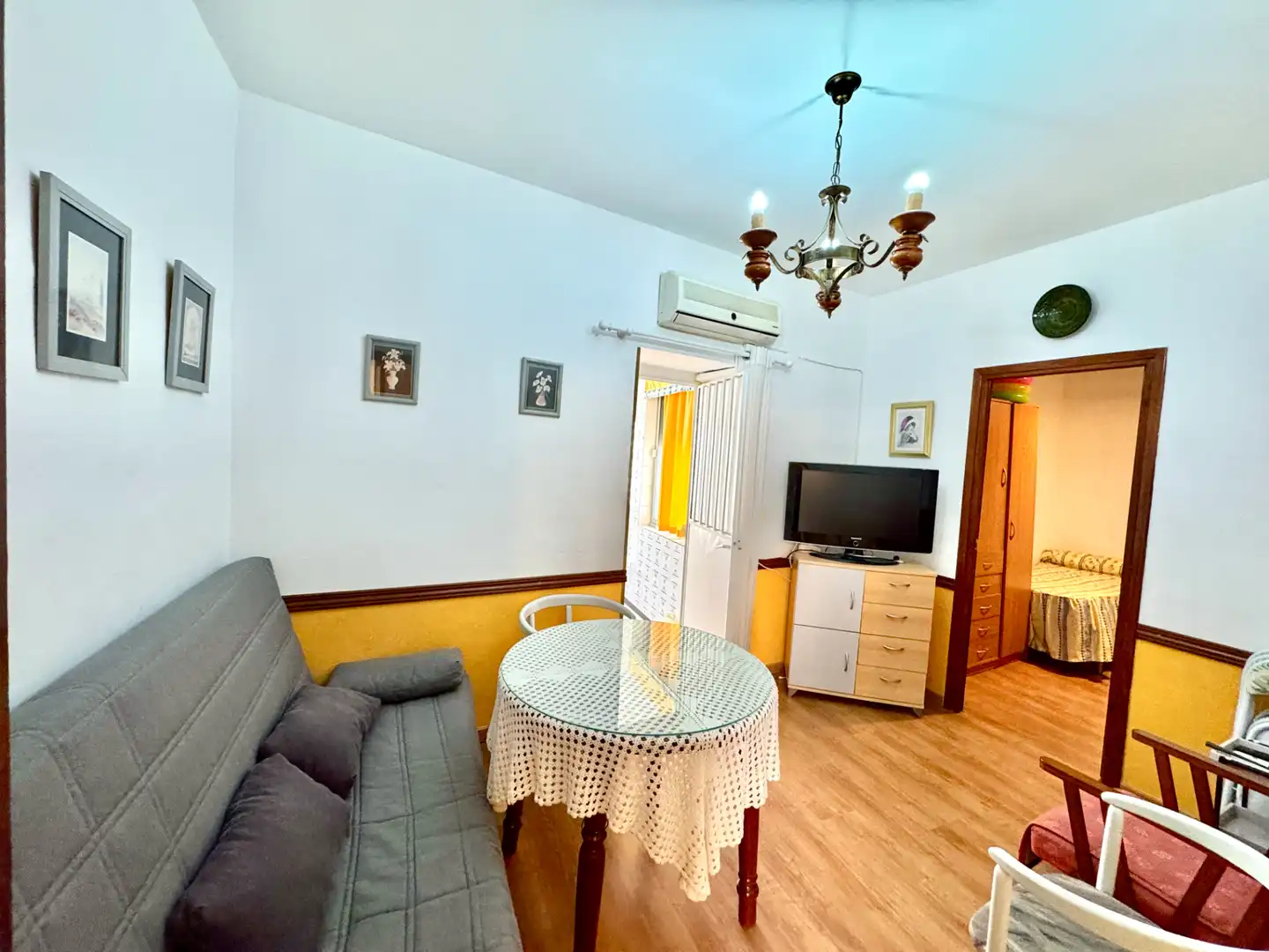 Wohnzimmer von Haus oder Chalet zum Verkauf in Gualchos mit Klimaanlage, Terrasse und Abstellraum