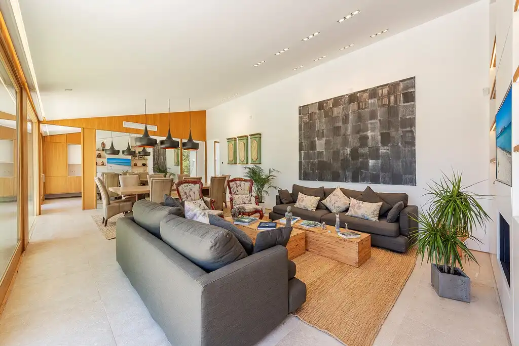 Living room of Country homes for sale in Pollença  with Air Conditioner, Heating and Private garden