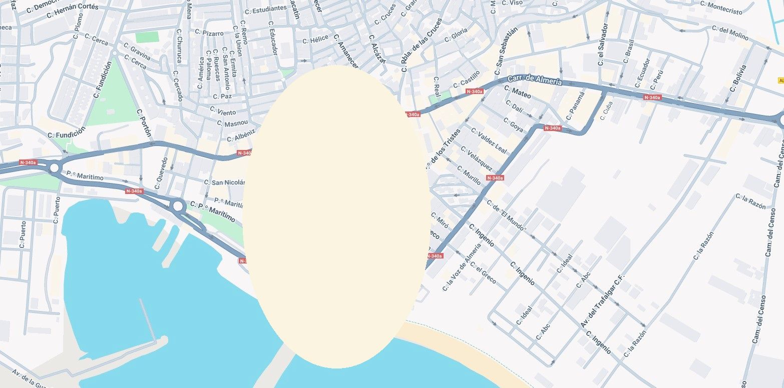 Exterior view of Flat for sale in Adra  with Furnished