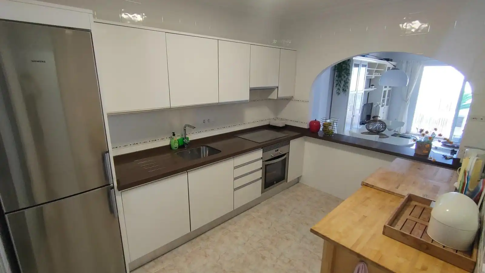 Cocina de Planta baja en venta en Pulpí con Aire acondicionado, Jardín privado y Terraza