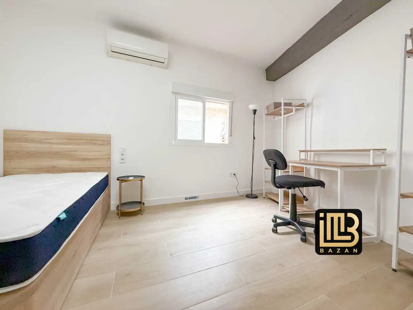 Schlafzimmer von Wohnung zur untervermieten in Málaga mit Klimaanlage und Möbliert