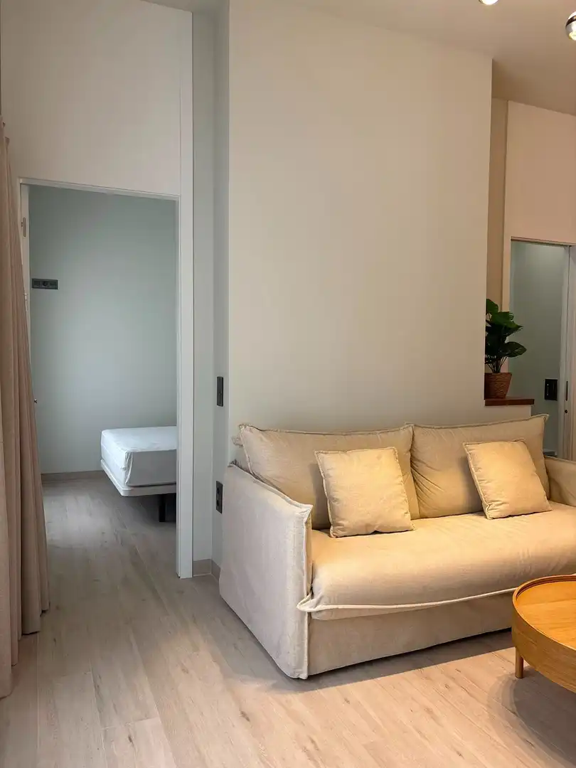 Bedroom of Apartments for rent in L'Alfàs del Pi  with Air Conditioner, Furnished and Community pool