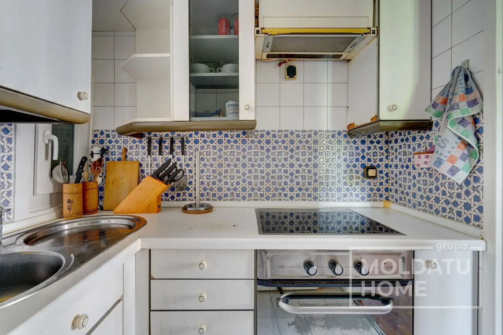 Küche von Wohnung zum Verkauf in Donostia - San Sebastián  mit Heizung, Terrasse und Abstellraum