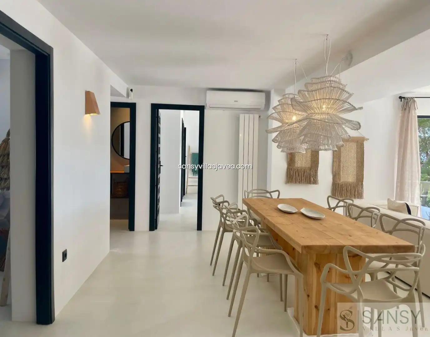 Dining room of Houses for sale in Jávea / Xàbia  with Air Conditioner, Storage room and Furnished