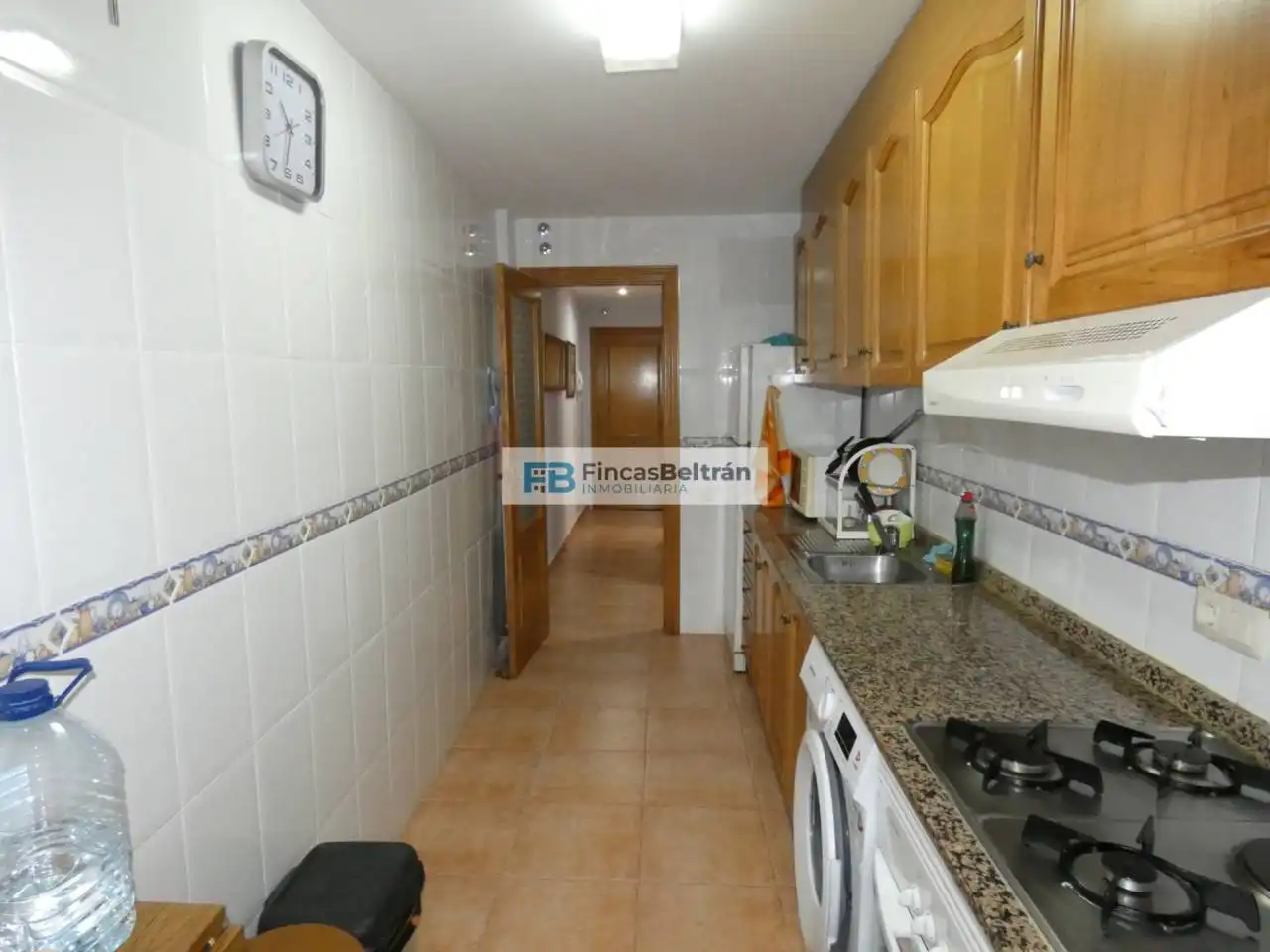 Kitchen of Flat for sale in Benicarló  with Air Conditioner and Furnished