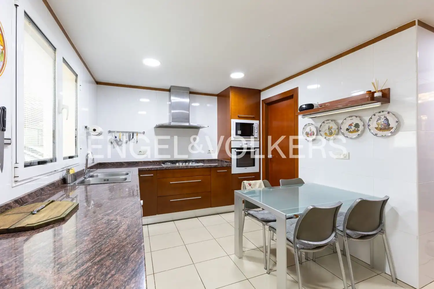Cocina de Finca rústica en venta en Benicasim / Benicàssim con Calefacción, Jardín privado y Terraza