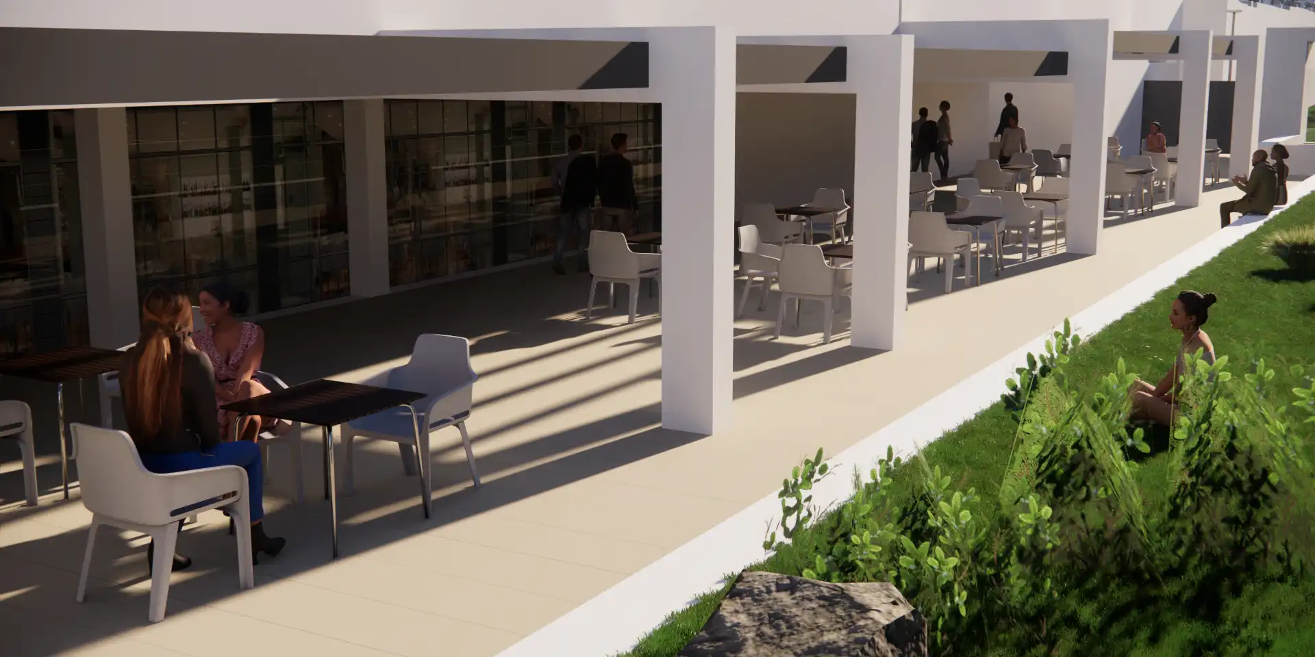Terrasse von Geschaftsraum zum Verkauf in Níjar