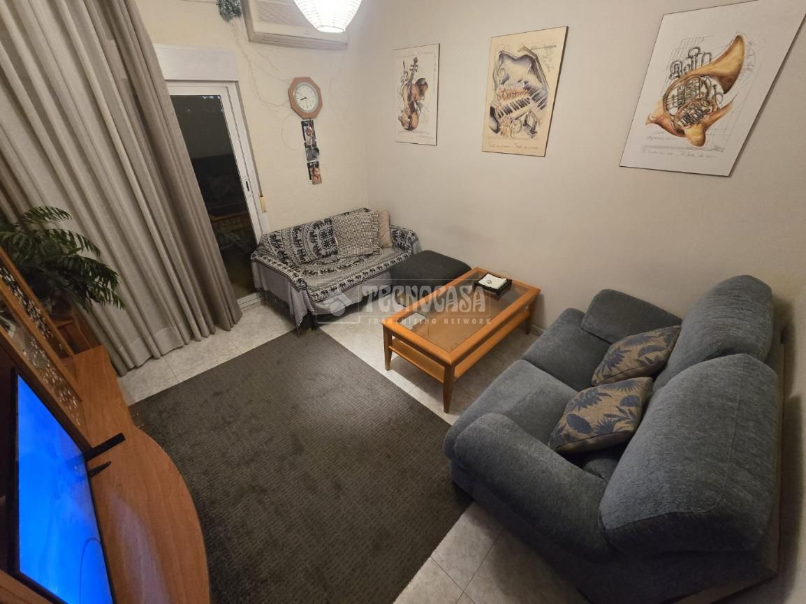 Living room of Flat for sale in  Madrid Capital  with Air Conditioner, Heating and Terrace