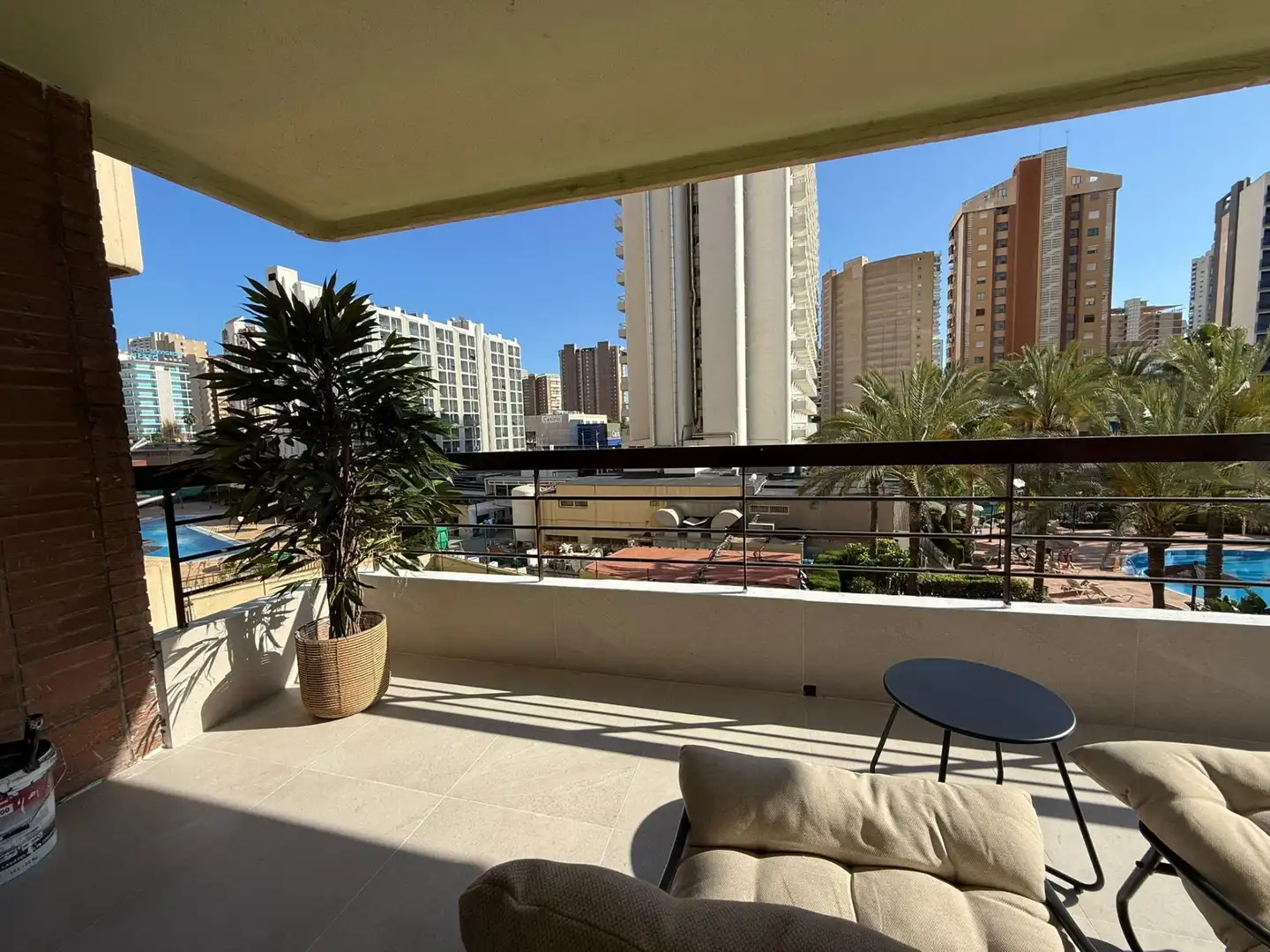 Terraza de Apartamento en venta en Benidorm con Aire acondicionado, Terraza y Amueblado