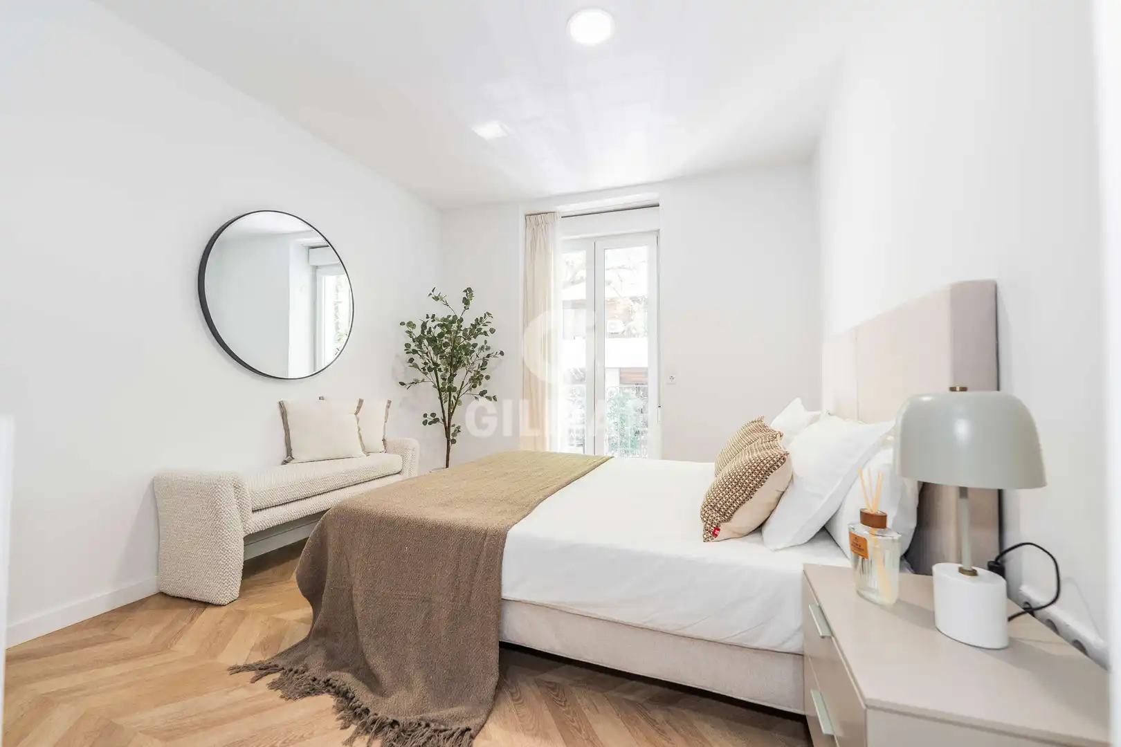 Bedroom of Flat for sale in Madrid  with Heating