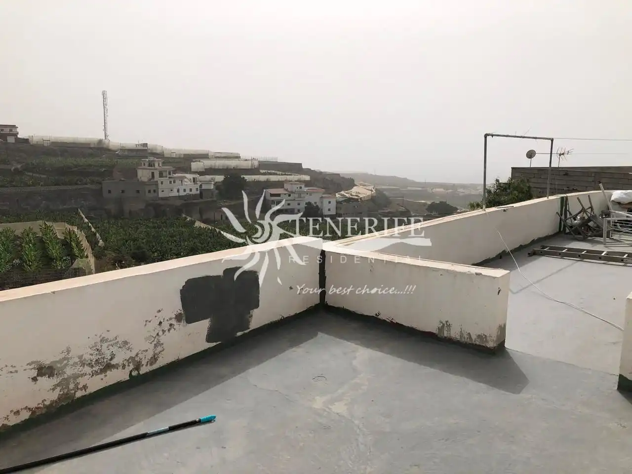 Terraza de Finca rústica en venta en Guía de Isora con Jardín privado, Trastero y Amueblado