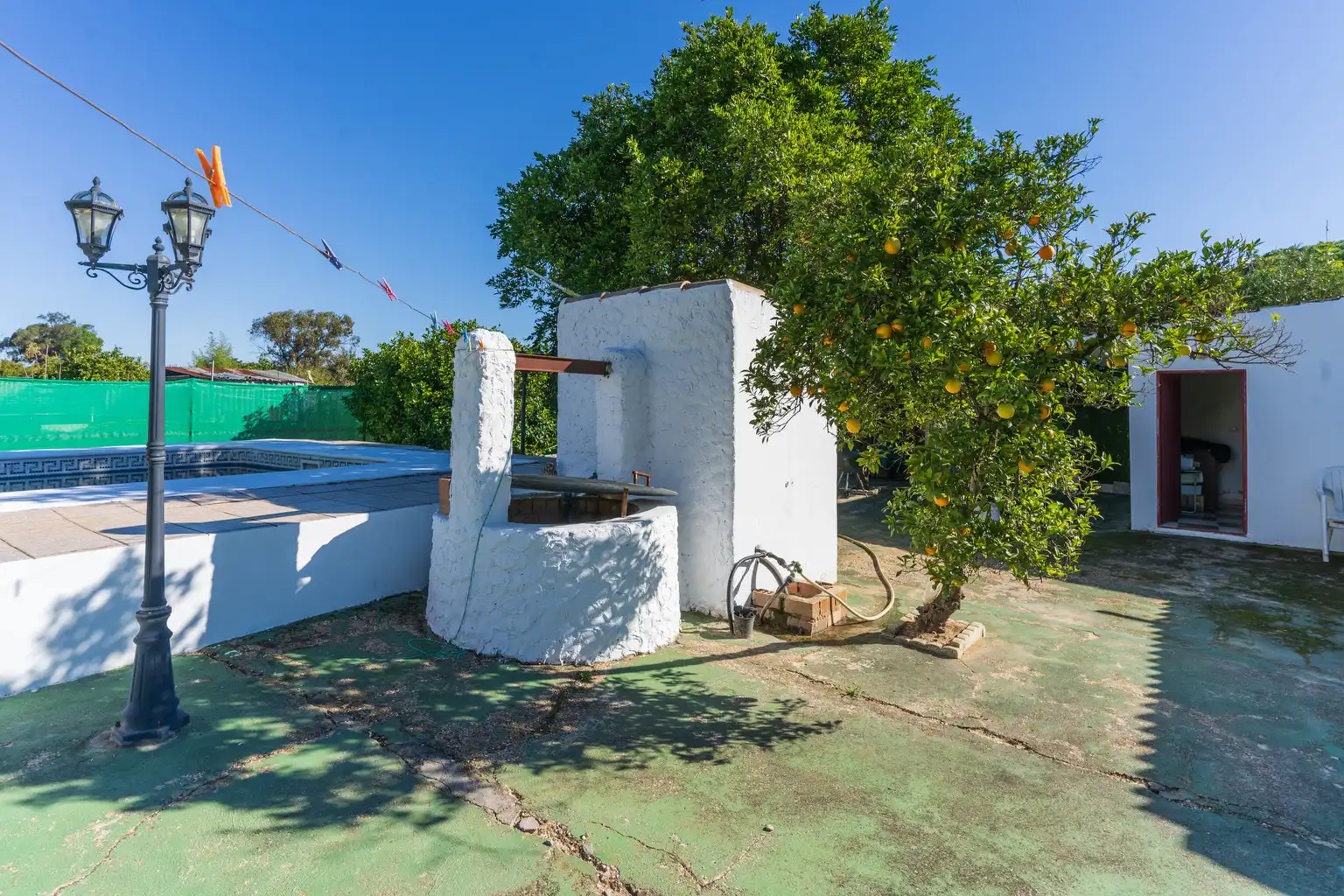 Exterior view of Country homes for sale in Bonares  with Private garden, Terrace and Swimming Pool